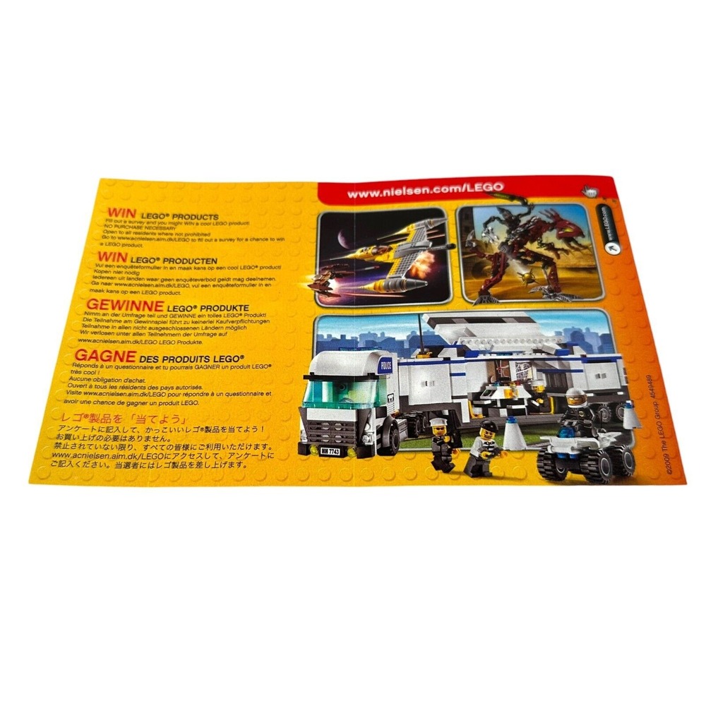 Lego City Tractor 7634 Building Instructions Booklet Only Paperback Manual - Picture 2 of 5